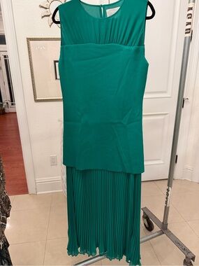 grecian halter wedding dress White Halter Maxi Dress | Backless Plunge V-Neck Formal Gown | High Slit  Evening & Wedding Guest Dress | Summer Resort Wear main image 0